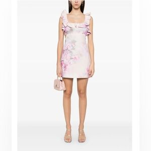 Zimmermann Crush Floral Mini Dress